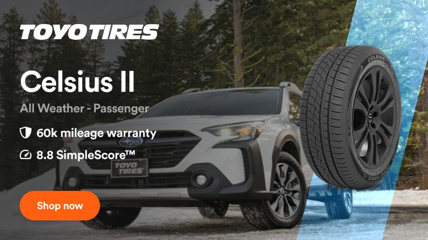 Toyo Celsius II tires