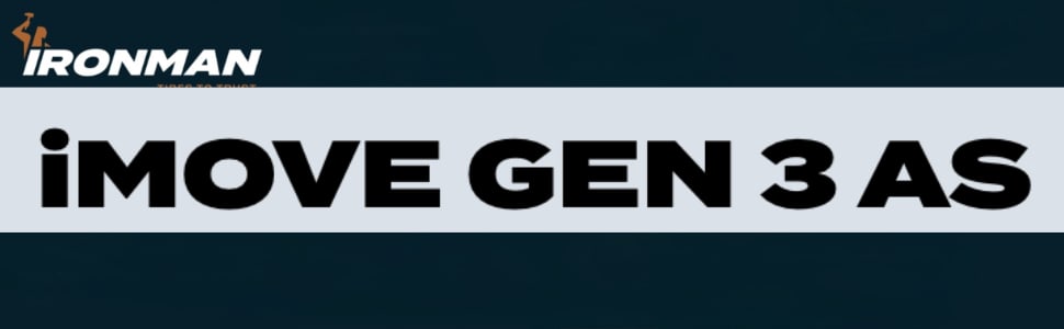 Ironman iMove Gen 3 A/S tires