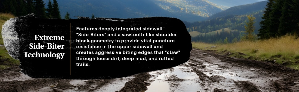 Kumho Road Venture AT52 tires Extreme Side-Biter Technology