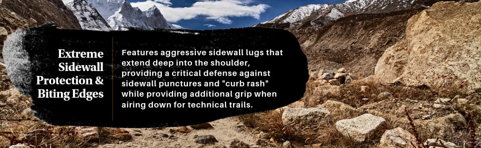 Kumho Road Venture RT51 tires Extreme sidewall protection & biting edges