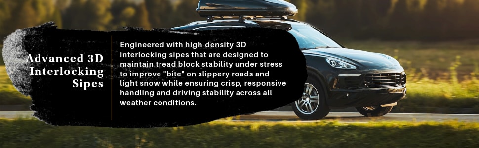 Kumho Solus TA51a tires Advanced 3D Interlocking sipes