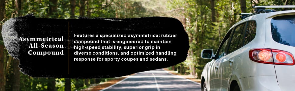 Kumho Ecsta PA51 tires Asymmetrical All-Season Compound