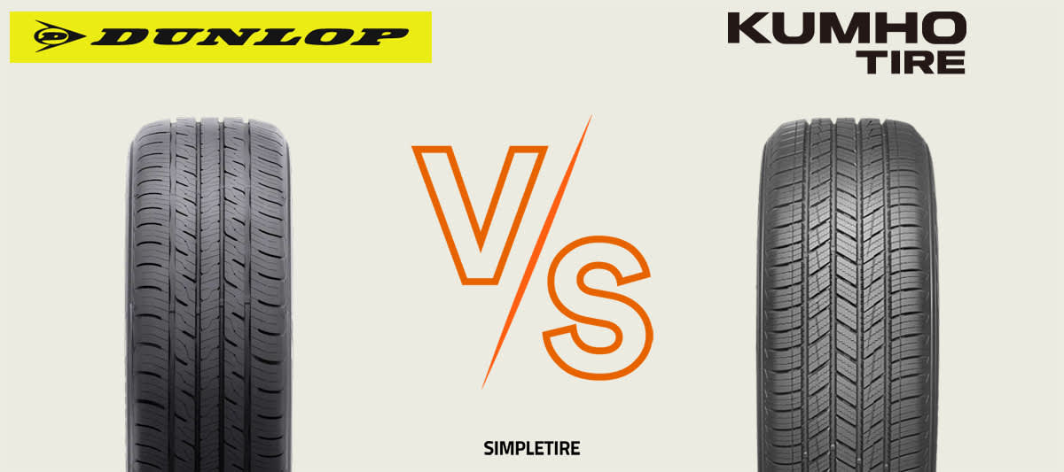 Dunlop Blue Response A/S vs Kumho Solus TA51a tires