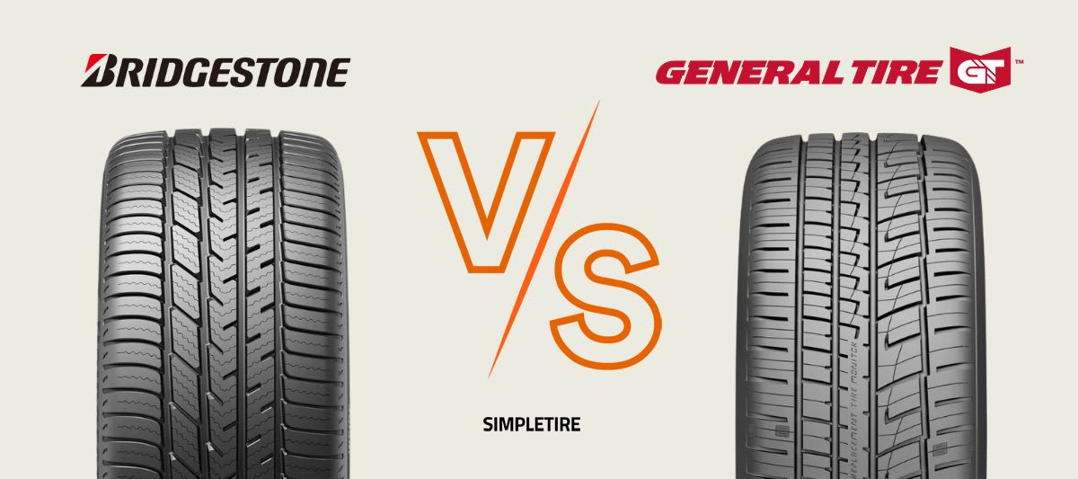 Bridgestone Potenza Sport A/S vs General G-MAX AS-07 tires