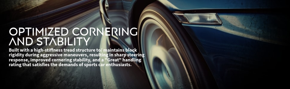 Nexen N'Fera AU7 tires Optimized cornering and stability