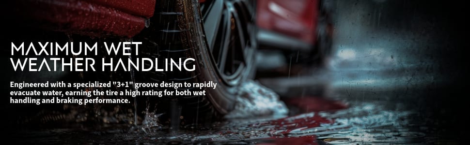 Nexen N'Fera SU1 tires Maximum wet weather handling