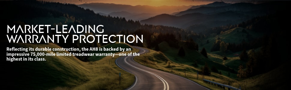 Nexen N'Priz AH8 tires Market-Leading Warranty Protection
