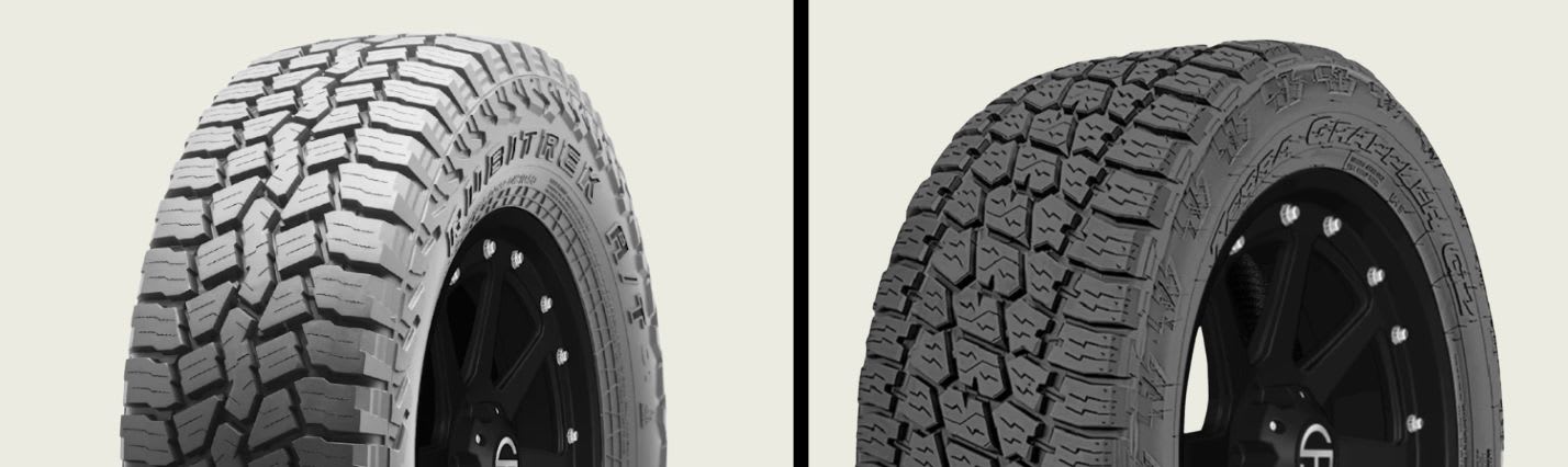 Falken Rubitrek A/T vs Nitto Terra Grappler G2 tires