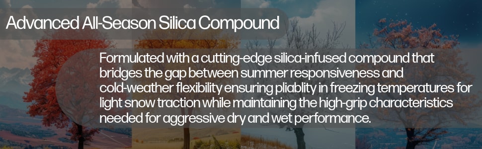 Kenda Vezda UHP A/S (KR400) tires Advanced all-season silica compound