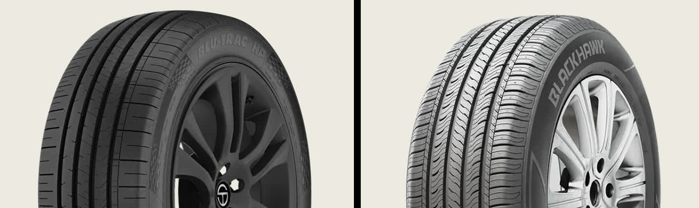 Armstrong Blu-Trac HP vs BlackHawk Street-H HH11 tires