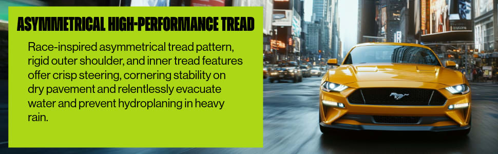 Atturo AZ810 tire Asymmetrical high-performance tread
