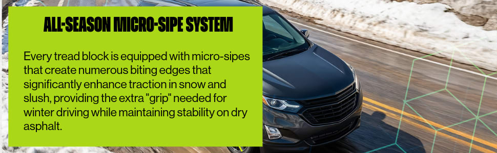 Atturo AZ610 tires All-Season Micro-Sipe System