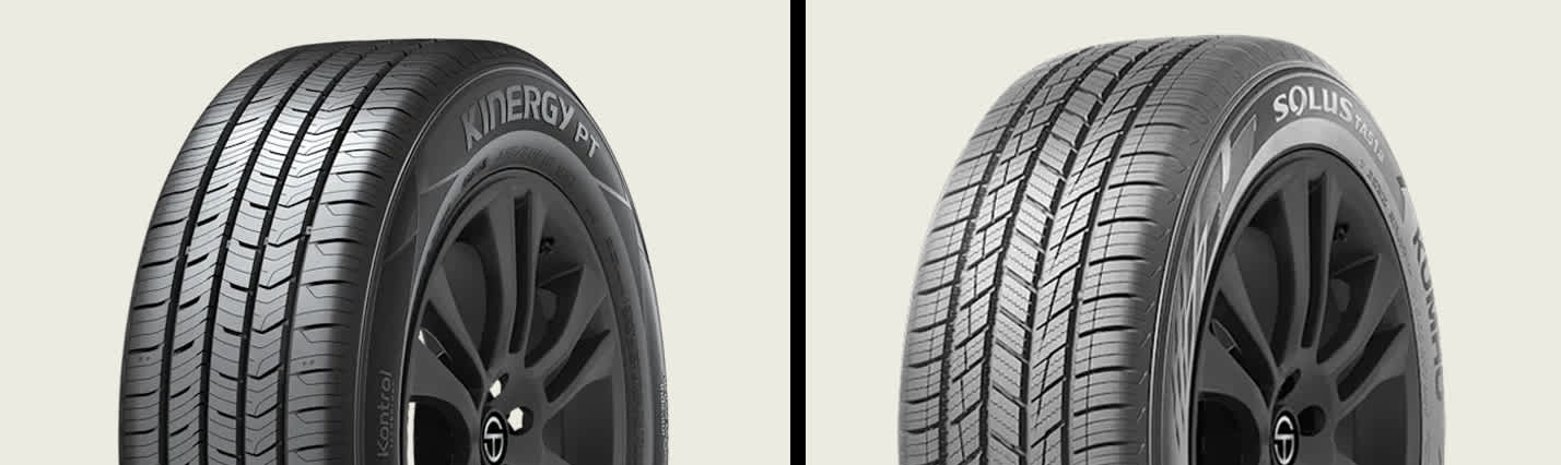 Hankook Kinergy PT (H737) vs Kumho Solus TA51a tires