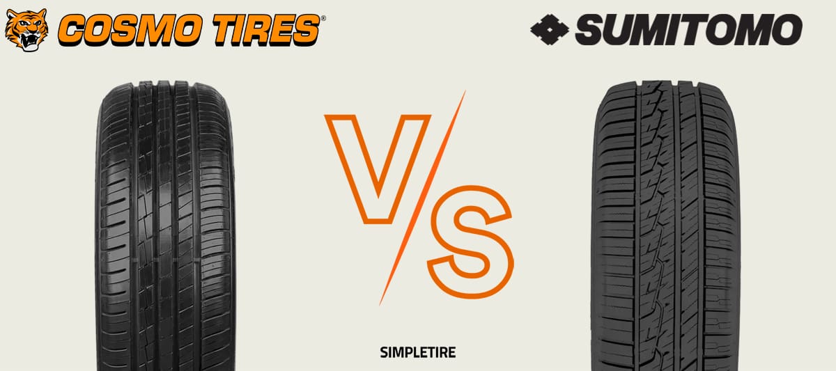 Cosmo RC-17 vs Sumitomo HTR A/S P03 tires