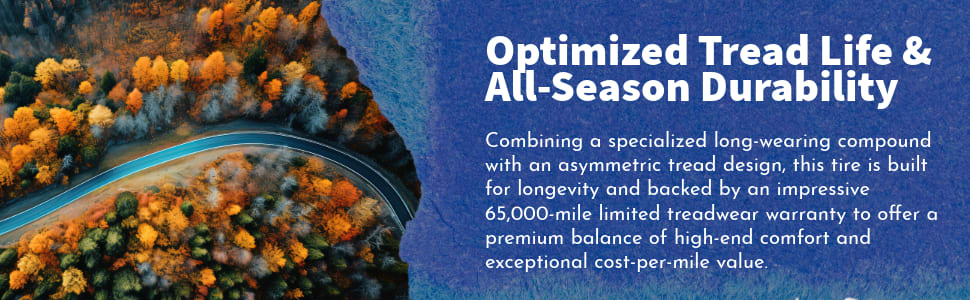 Toyo Open Country Q/T tires Optimized Tread Life & All-Season Durability