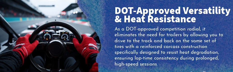 Toyo Proxes R888R tires DOT-Approved Versatility & Heat Resistance