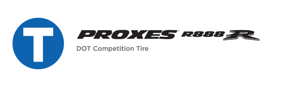 Toyo Proxes R888R tires DOT Competition Tire
