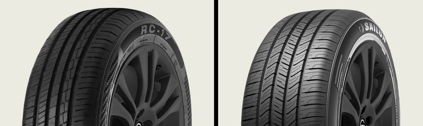 Cosmo RC-17 vs Sailun Atrezzo SH408 tires