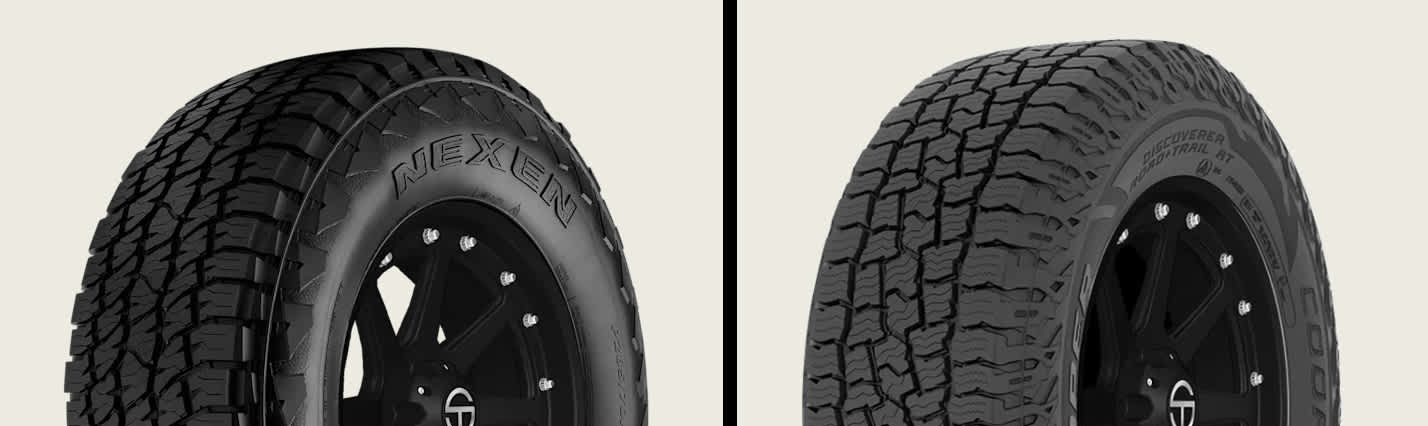 Nexen Roadian ATX vs Cooper Discoverer Road+Trail AT tires