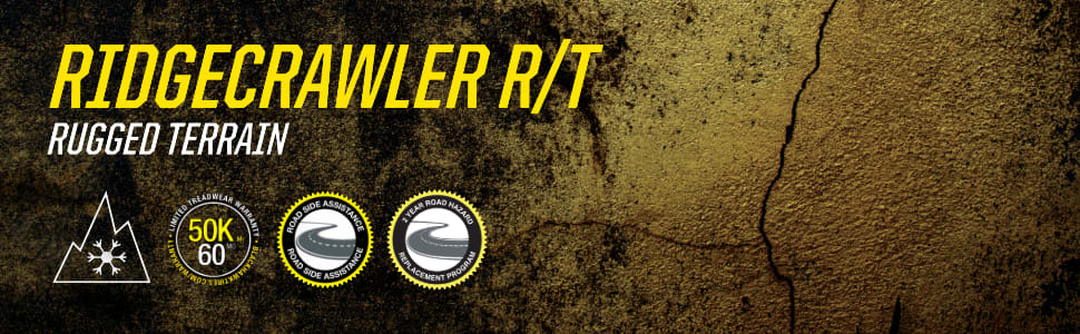 BlackHawk Ridgecrawler R/T tires Rugged Terrain