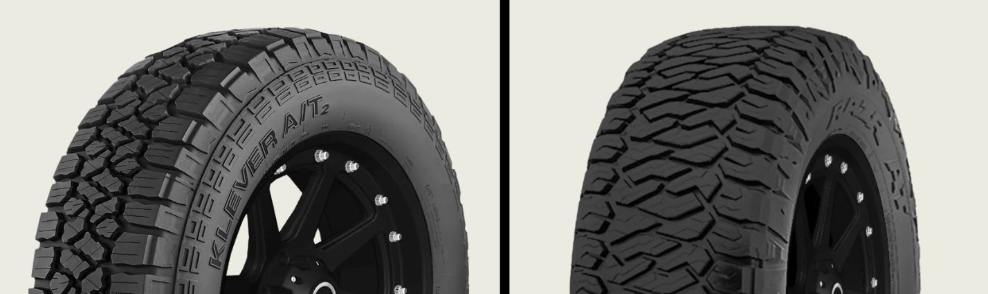 Kenda Klever A/T2 KR628 vs Maxxis Razr AT-811 tires