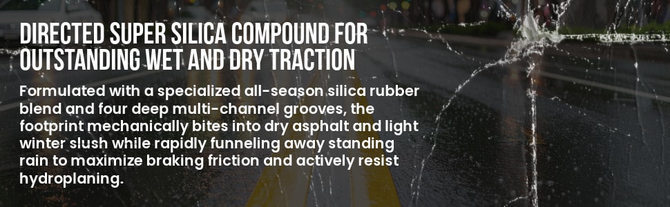 Cosmo MuchoMacho tires Directed super silica compound for outstanding wet and dry traction