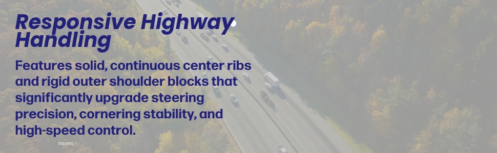 Americus Recon Tour tires Responsive Highway Handling