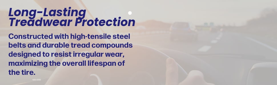 Americus Recon Tour tires Long-Lasting Treadwear Protection
