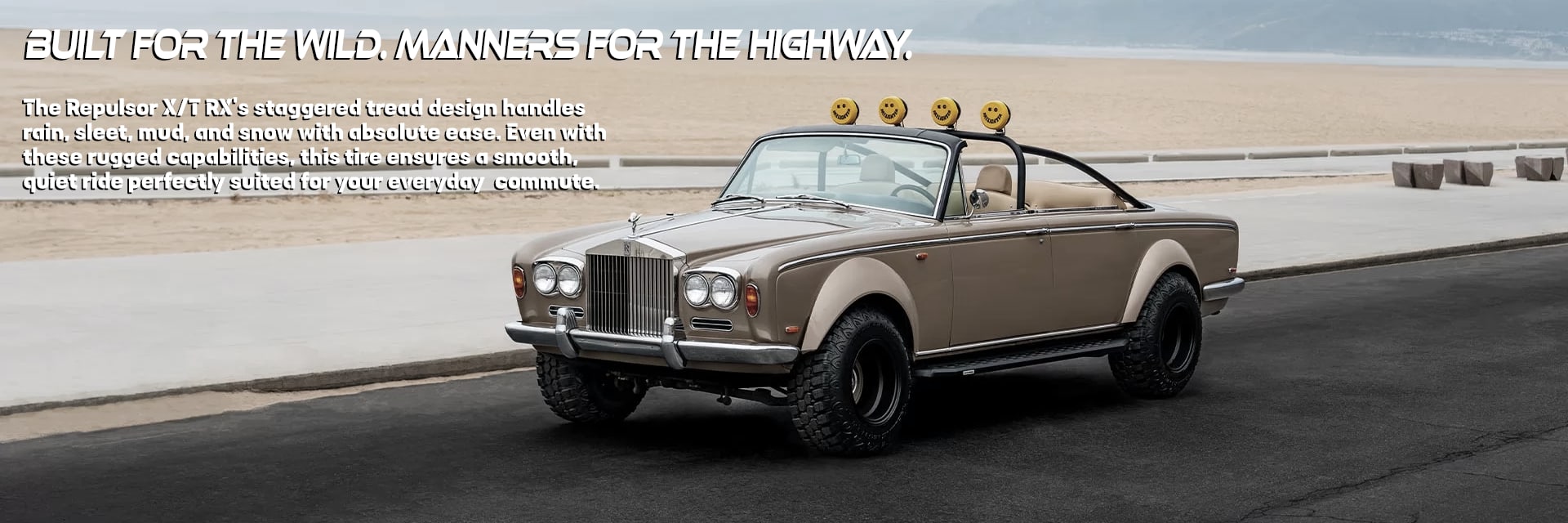RBP Repulsor X/T RX tires Built for the wild, manners for the highway