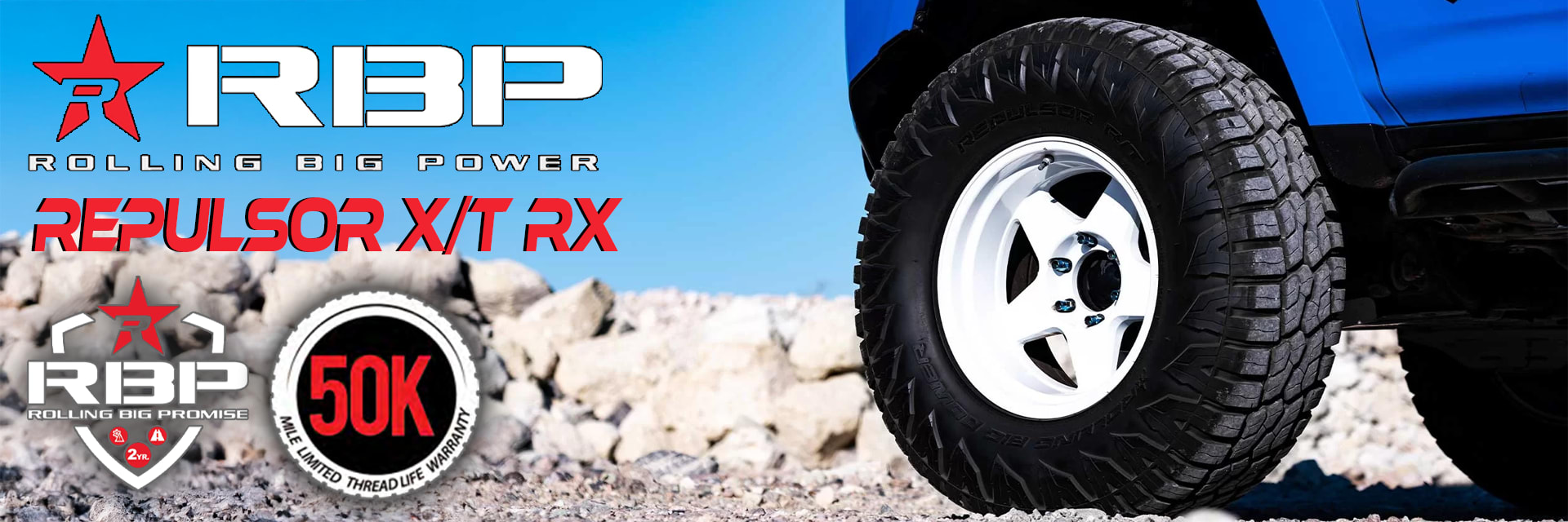 RBP Repulsor X/T RX tires footer