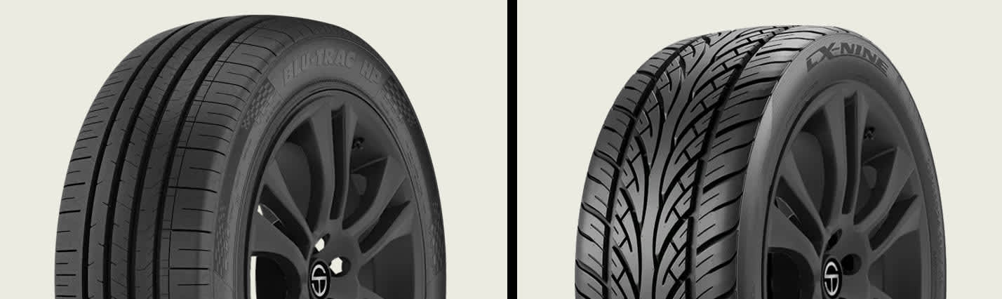 Armstrong Blu-Trac HP vs Lexani LX-Nine tires