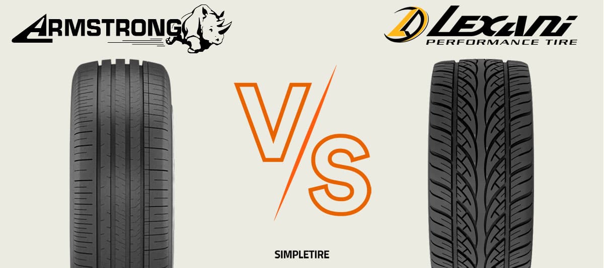 Armstrong Blu-Trac HP vs Lexani LX-Nine tires