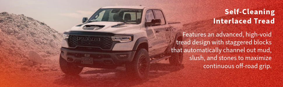 RBP Repulsor A/T Plateau tires Self-Cleaning Interlaced Tread