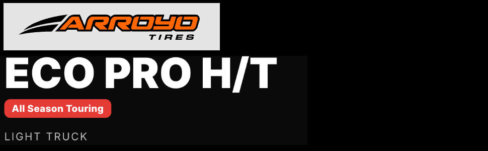 Arroyo Eco Pro H/T tires footer