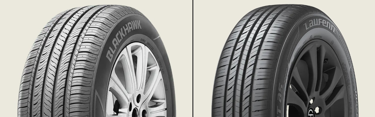 BlackHawk Street-H HH11 vs Laufenn G Fit AS LH41 tires side-by-side