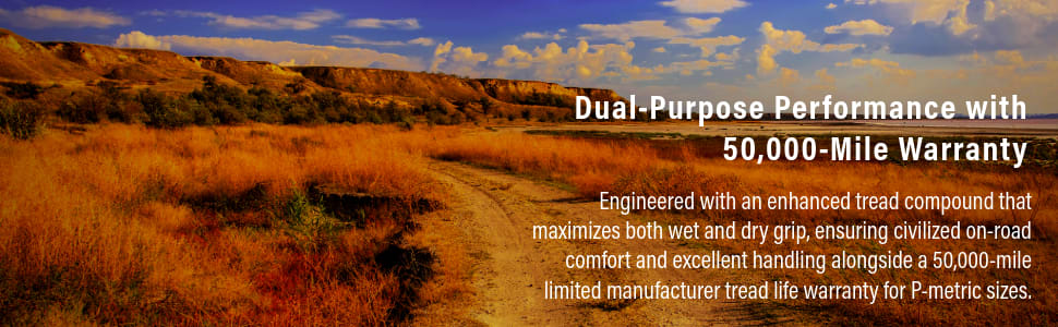 GT Radial Adventuro AT3 tires Dual-Purpose Performance with 50,000-Mile Warranty
