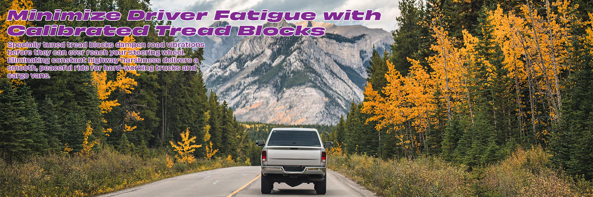 Nexen Roadian CT8 HL tires Minimize Driver Fatigue with Calibrated Tread Blocks