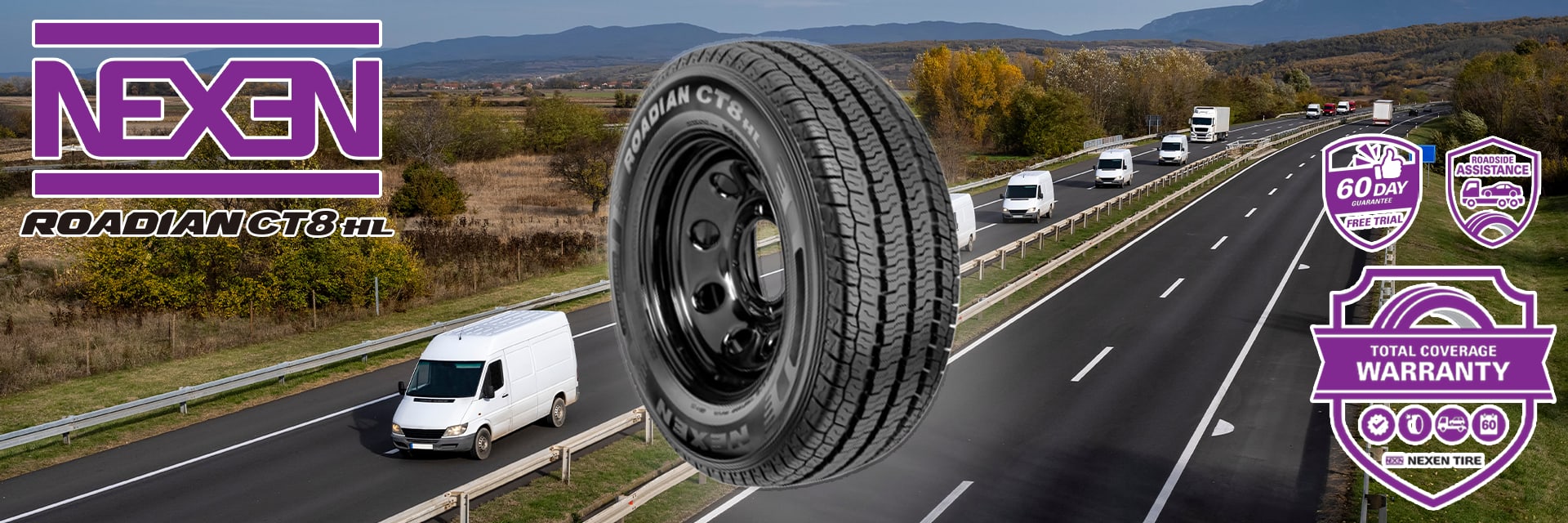 Nexen Roadian CT8 HL tires footer