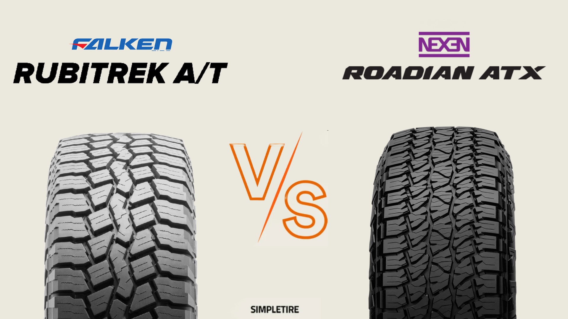 Falken Rubitrek A/T vs Nexen Roadian ATX tires