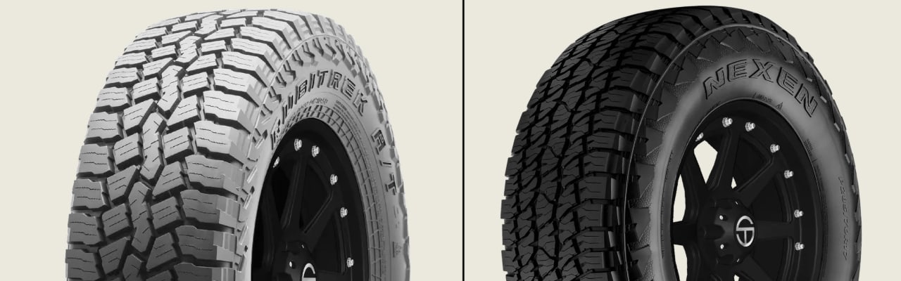 Falken Rubitrek A/T vs Nexen Roadian ATX tires