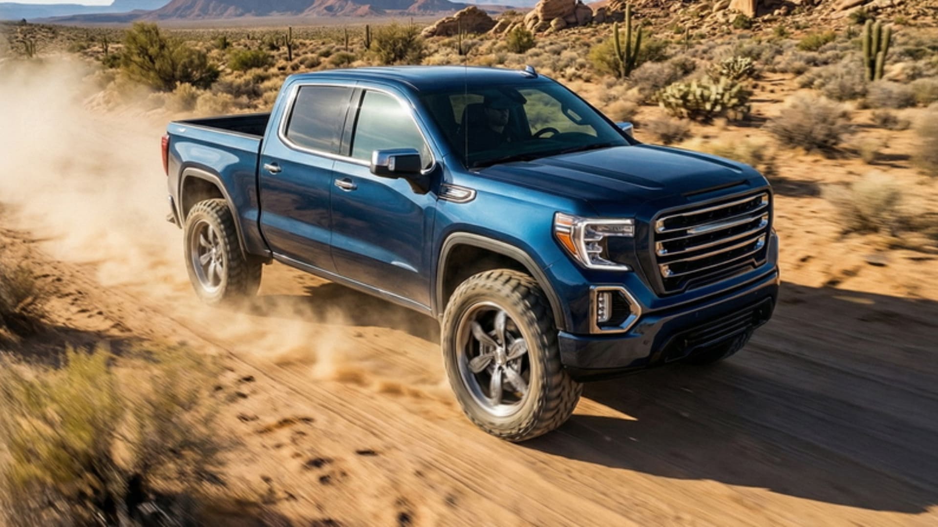 Atturo Trail Blade A/T tires on a pickup truck