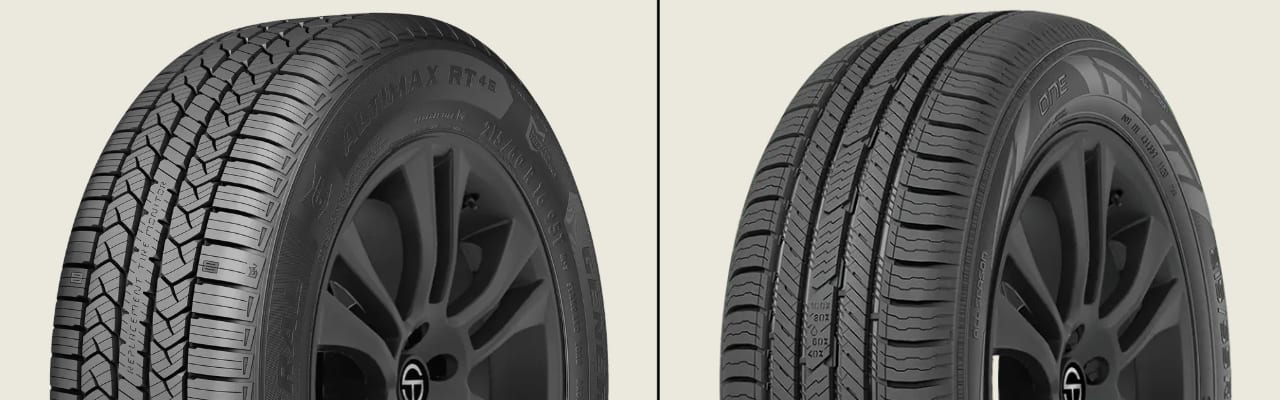 General Altimax RT45 vs Nokian One tires