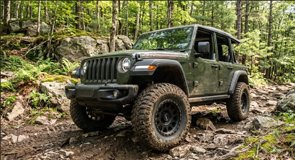 Prinx HiCountry HM1 tires on a Jeep Wrangler