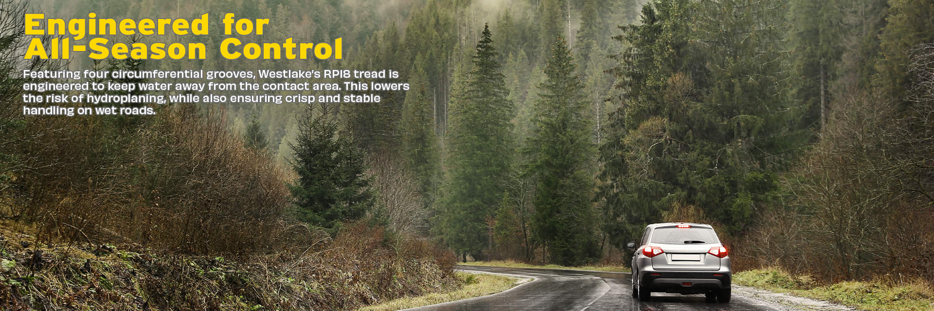 Westlake RP18 tires Engineered for all-weather control