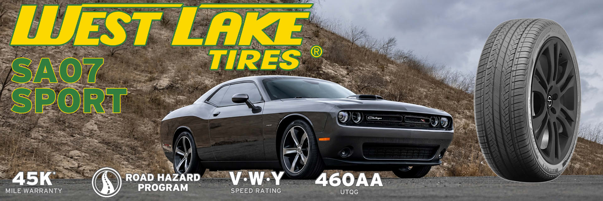 Westlake SA07 Sport tires footer