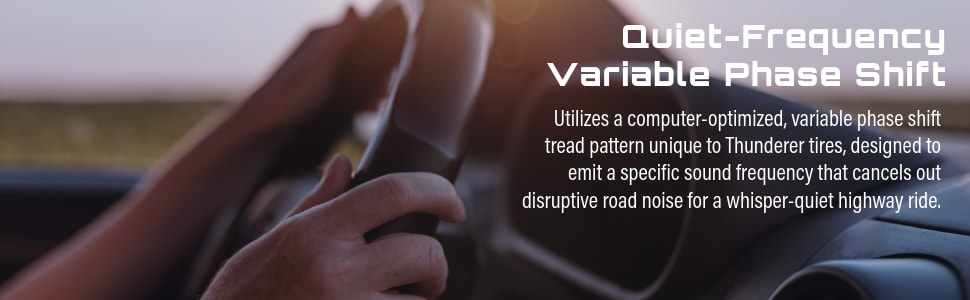 Thunderer Mach V tires Quiet-Frequency Variable Phase Shift