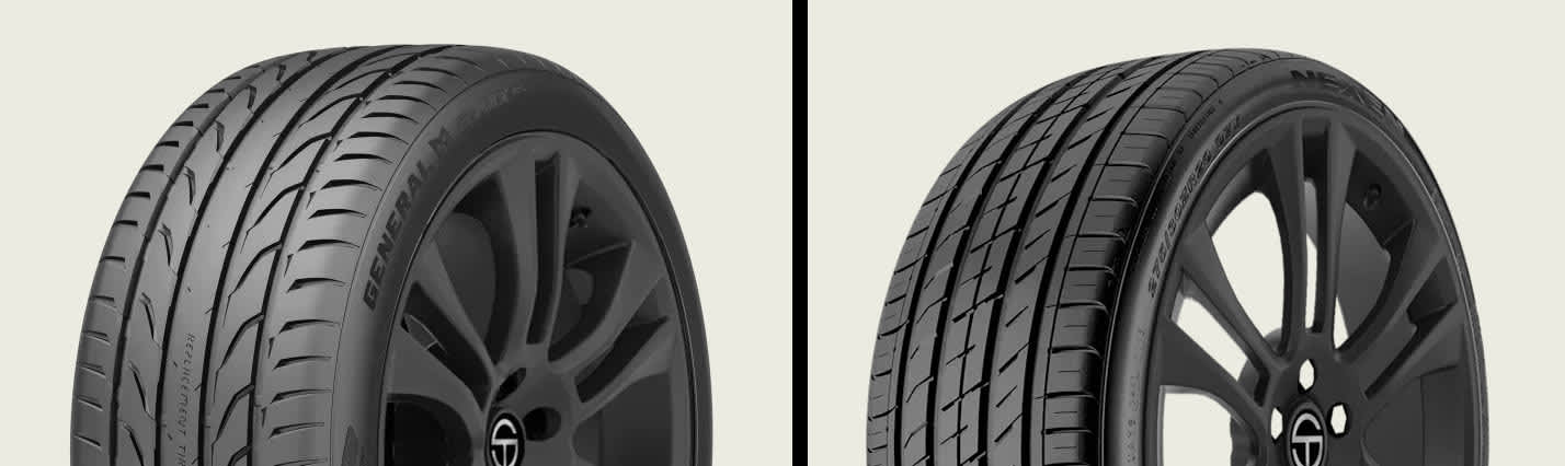 General G-MAX RS vs Nexen N Fera SU1 tires side-by-side