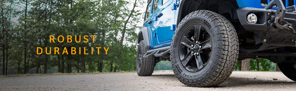 Continental TerrainContact A/T2 Robust durability