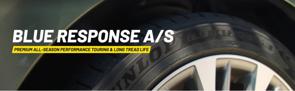 Dunlop Blue Response A/S tires footer