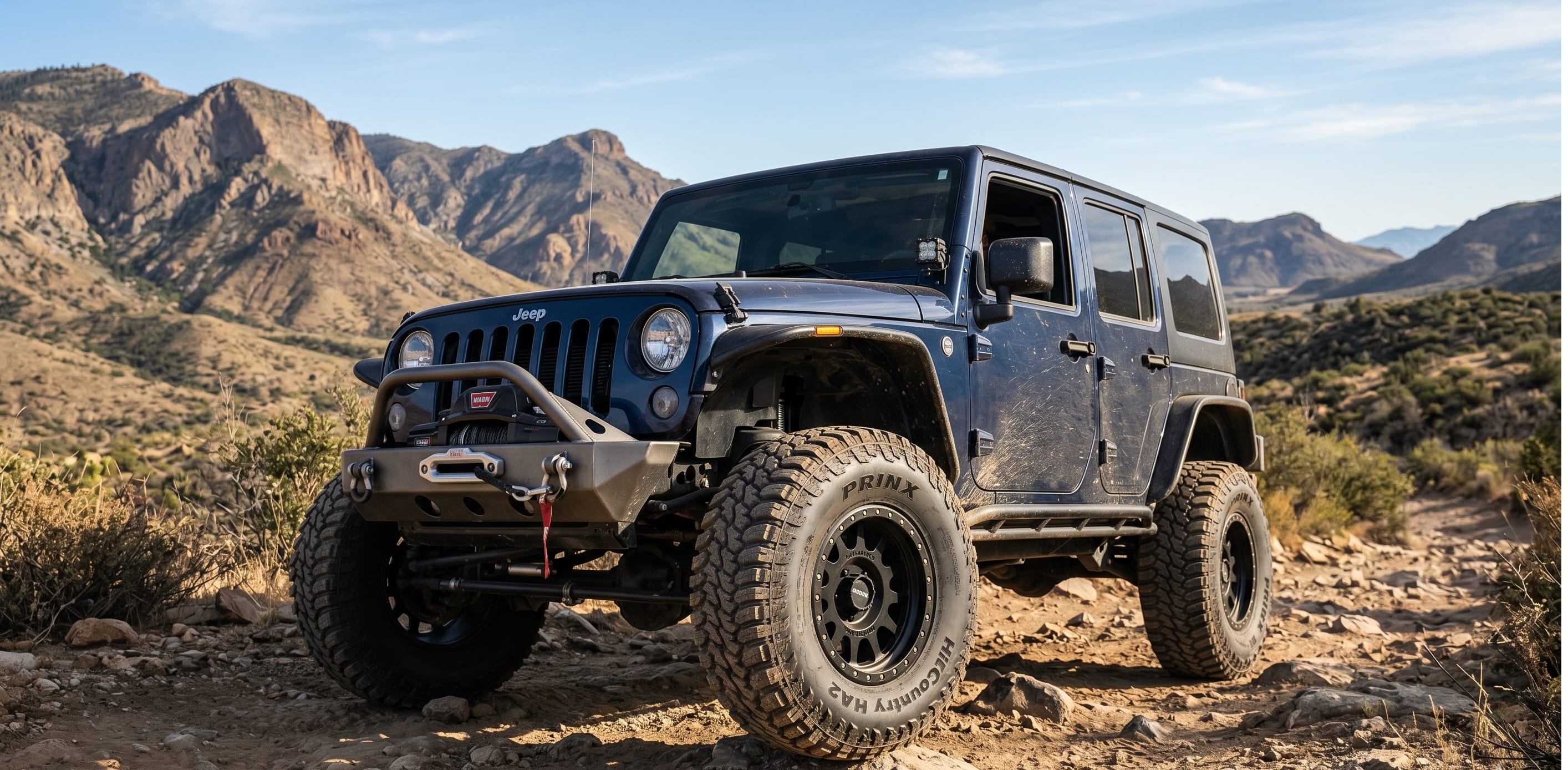Prinx HiCountry HA2 tires on a Jeep Wrangler